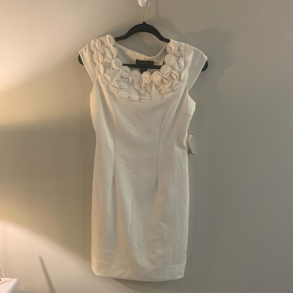 Off-white floral neck Roulette dress WOT Sz small